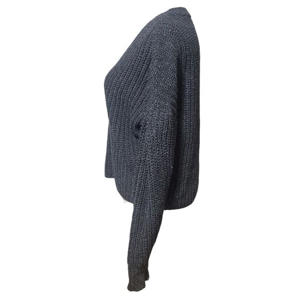 Madewell Pleat-Sleeve Wool Silk Blend Pullover Sweater Style G9922 Women's XS - Picture 3 of 12